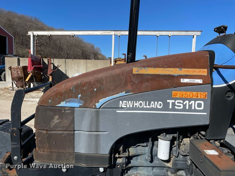 image for item MA9926 New Holland TS110  MFWD tractor