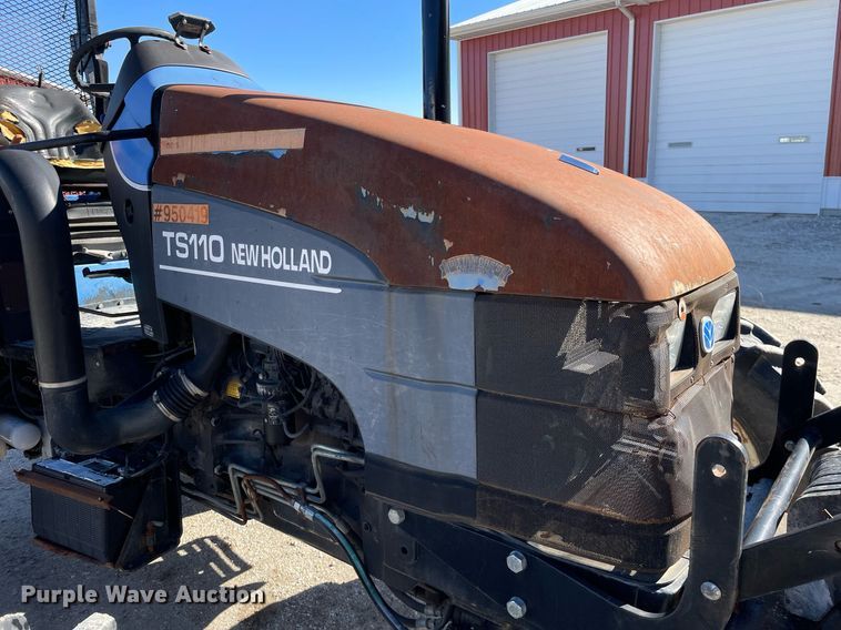 image for item MA9926 New Holland TS110  MFWD tractor