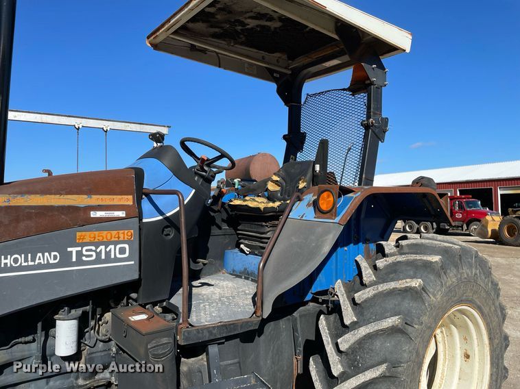 image for item MA9926 New Holland TS110  MFWD tractor