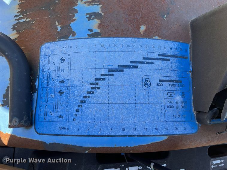 image for item MA9926 New Holland TS110  MFWD tractor