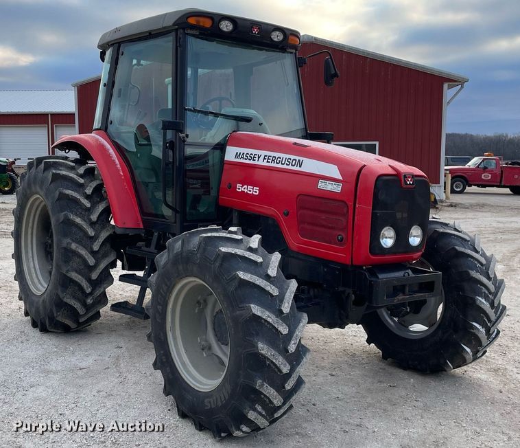 image for item MA9929 2004 Massey Ferguson 5455  MFWD tractor