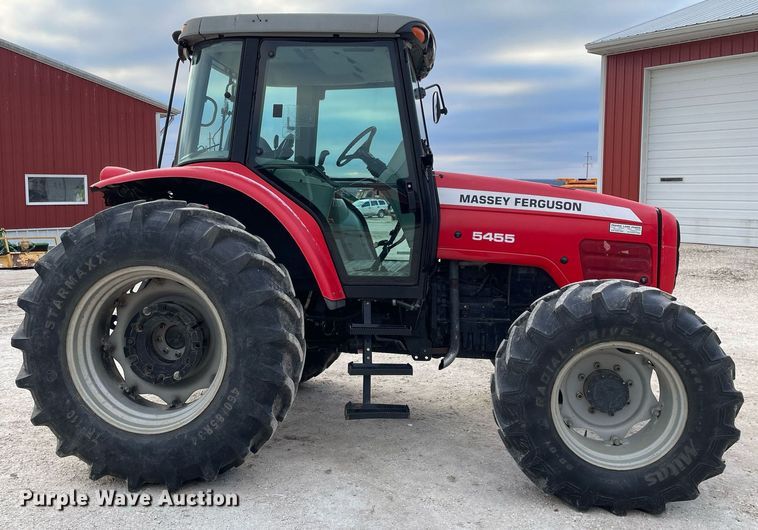 image for item MA9929 2004 Massey Ferguson 5455  MFWD tractor