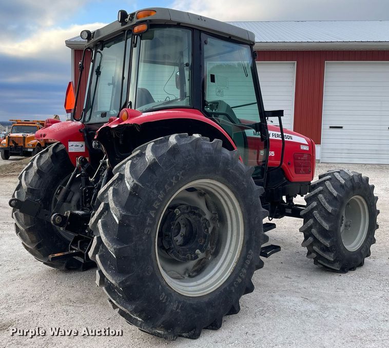 image for item MA9929 2004 Massey Ferguson 5455  MFWD tractor