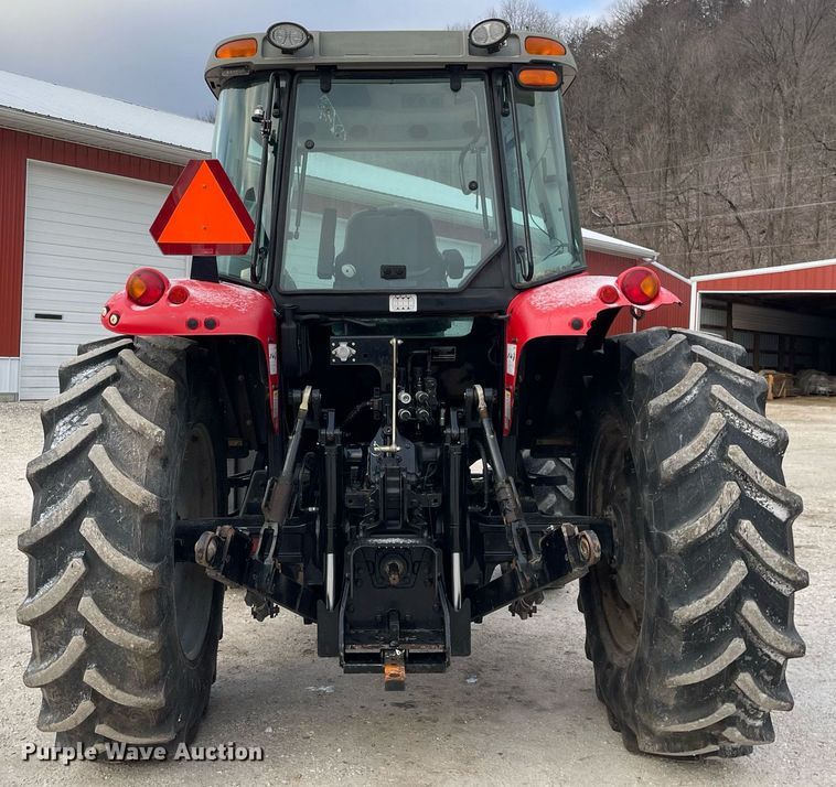 image for item MA9929 2004 Massey Ferguson 5455  MFWD tractor