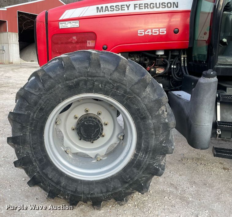 image for item MA9929 2004 Massey Ferguson 5455  MFWD tractor