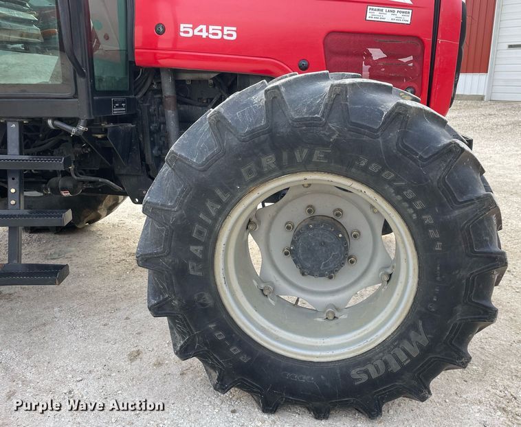 image for item MA9929 2004 Massey Ferguson 5455  MFWD tractor