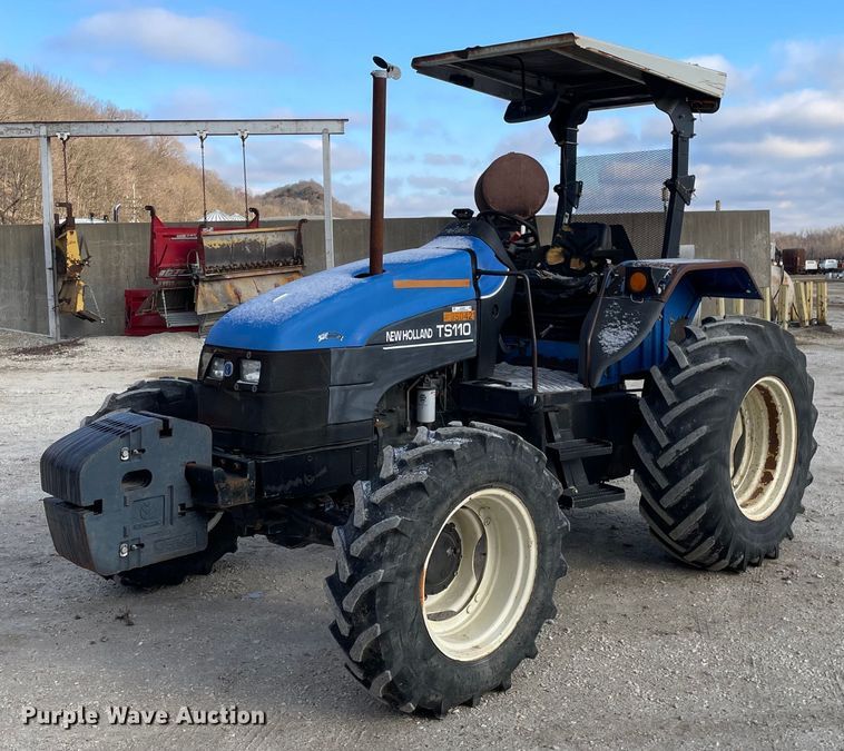 image for item MA9930 New Holland TS110  MFWD tractor