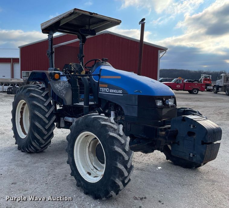 image for item MA9930 New Holland TS110  MFWD tractor