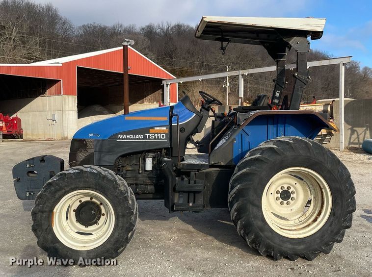 image for item MA9930 New Holland TS110  MFWD tractor