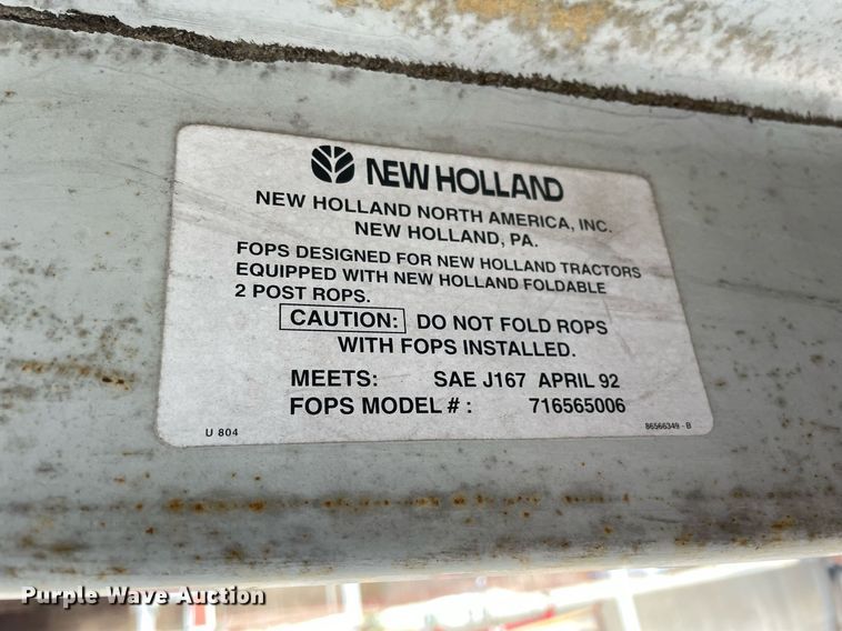 image for item MA9930 New Holland TS110  MFWD tractor