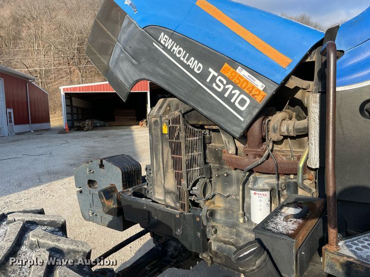 image for item MA9930 New Holland TS110  MFWD tractor