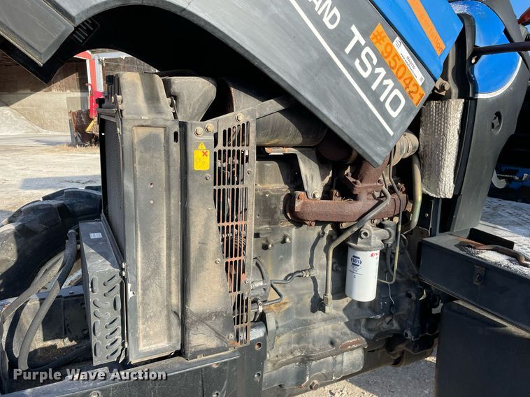 image for item MA9930 New Holland TS110  MFWD tractor