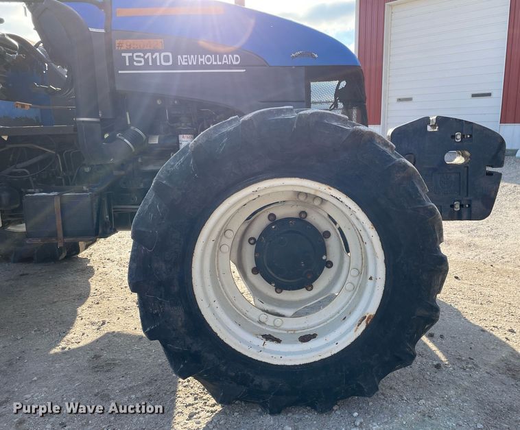 image for item MA9930 New Holland TS110  MFWD tractor