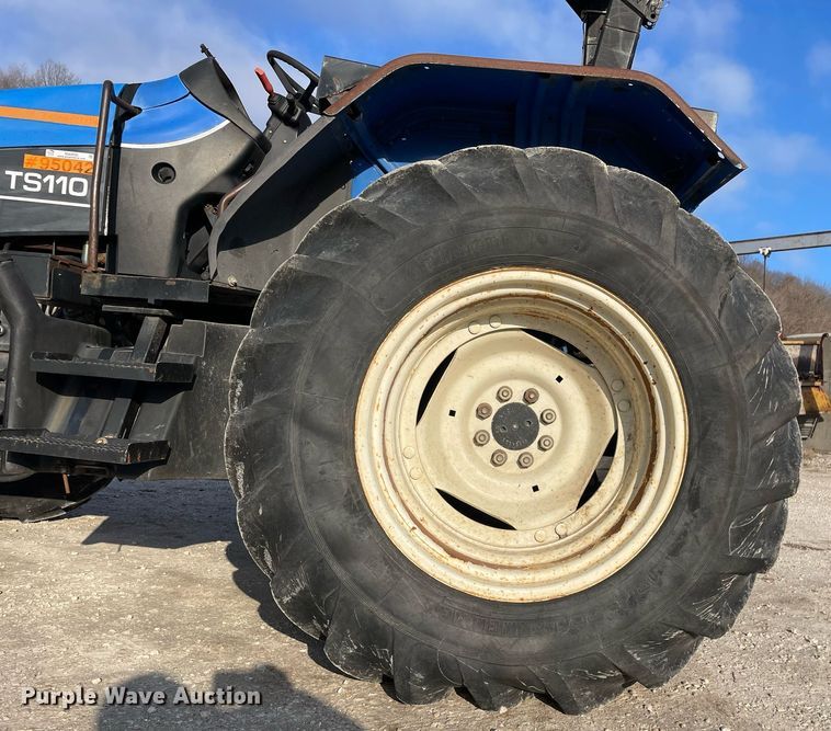 image for item MA9930 New Holland TS110  MFWD tractor