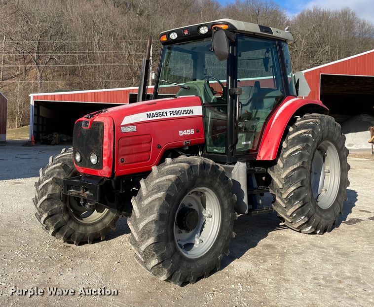 image for item MA9931 2004 Massey Ferguson 5455  MFWD tractor