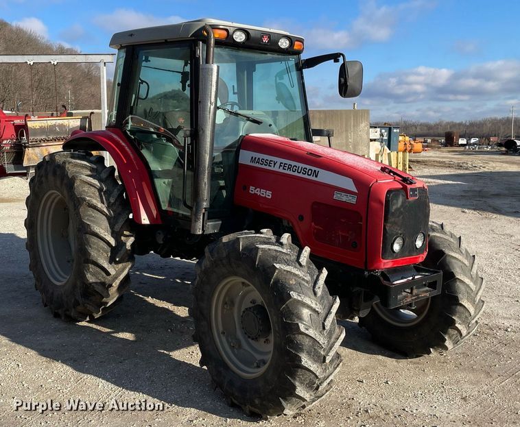 image for item MA9931 2004 Massey Ferguson 5455  MFWD tractor