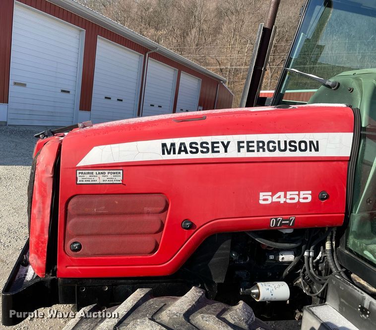 image for item MA9931 2004 Massey Ferguson 5455  MFWD tractor