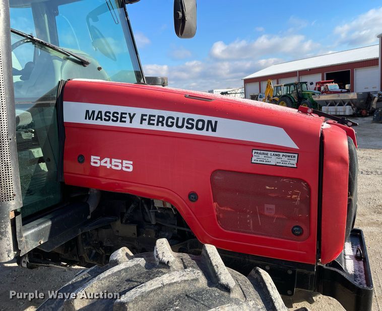 image for item MA9931 2004 Massey Ferguson 5455  MFWD tractor
