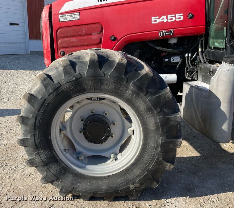 image for item MA9931 2004 Massey Ferguson 5455  MFWD tractor