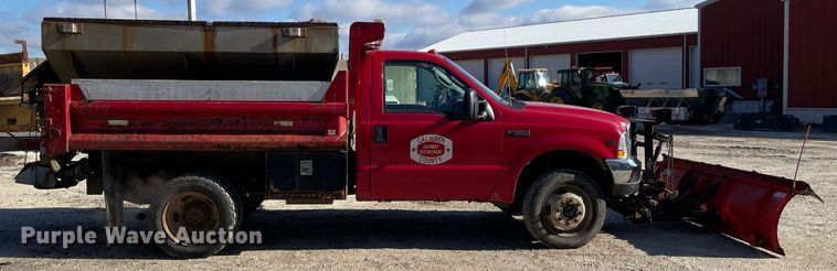 image for item MA9932 2004 Ford F550 Super Duty XL  dump truck