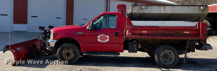 image for item MA9932 2004 Ford F550 Super Duty XL  dump truck