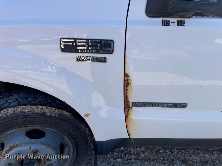 image for item MA9935 2001 Ford F550 Super Duty XL  truck cab and chassis