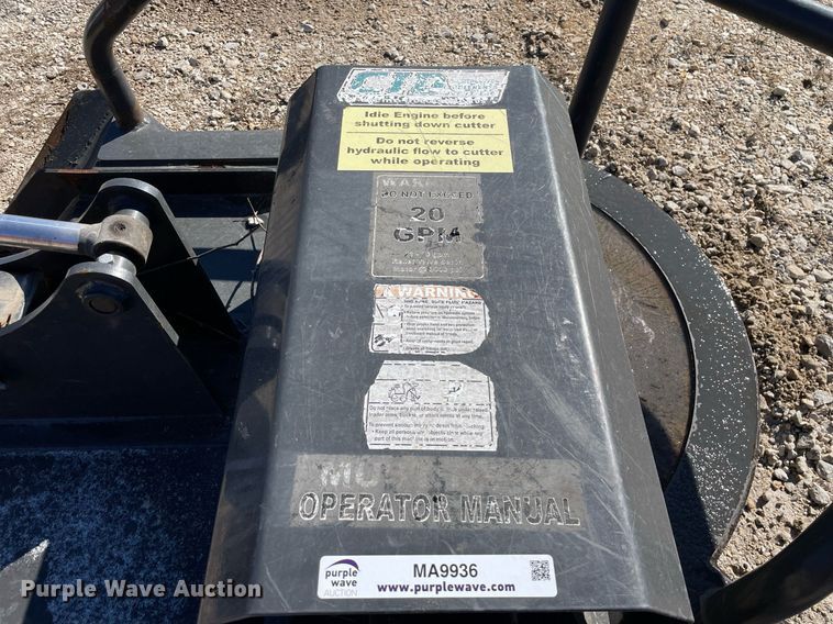 image for item MA9936 Xtreme Attachments  38" W skid steer rotary mower