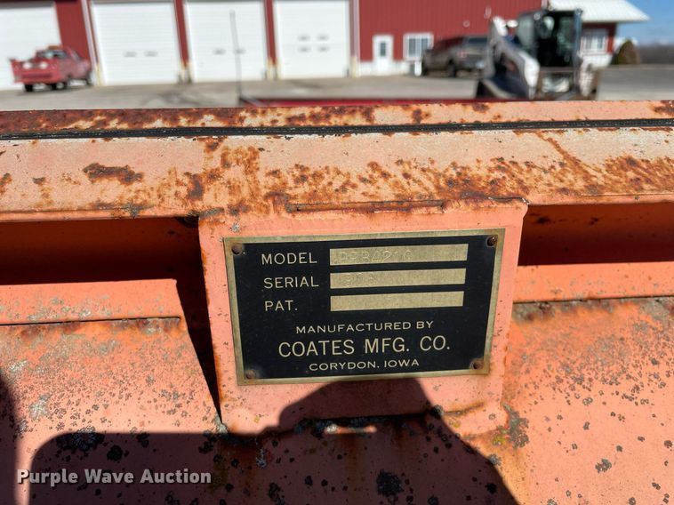 image for item MA9942 Coates PRB4210  10' W snow plow