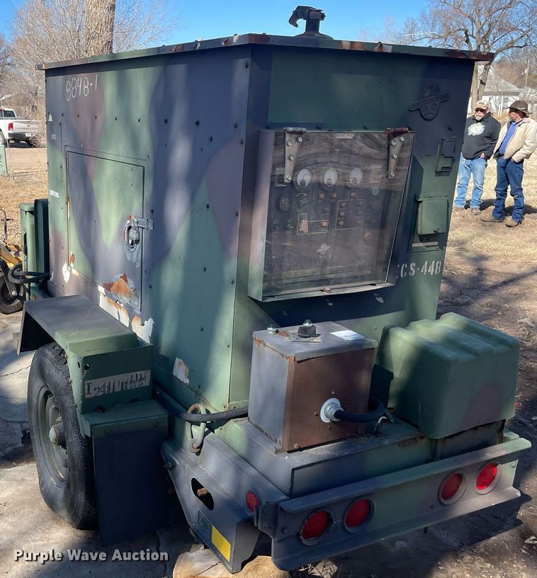 image for item MA9959 1990 US Military 15KW-CTMGSA  generator