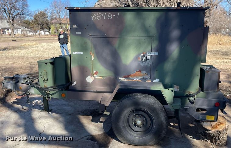 image for item MA9959 1990 US Military 15KW-CTMGSA  generator