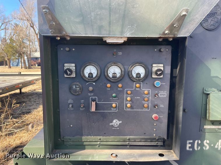 image for item MA9959 1990 US Military 15KW-CTMGSA  generator