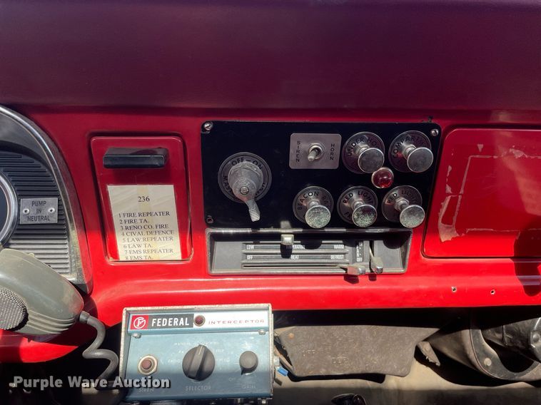 image for item MA9966 1973 Ford F750  pumper fire truck