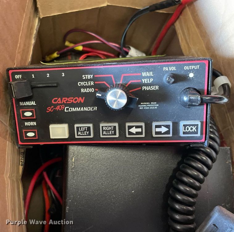 image for item MA9973 Siren controls