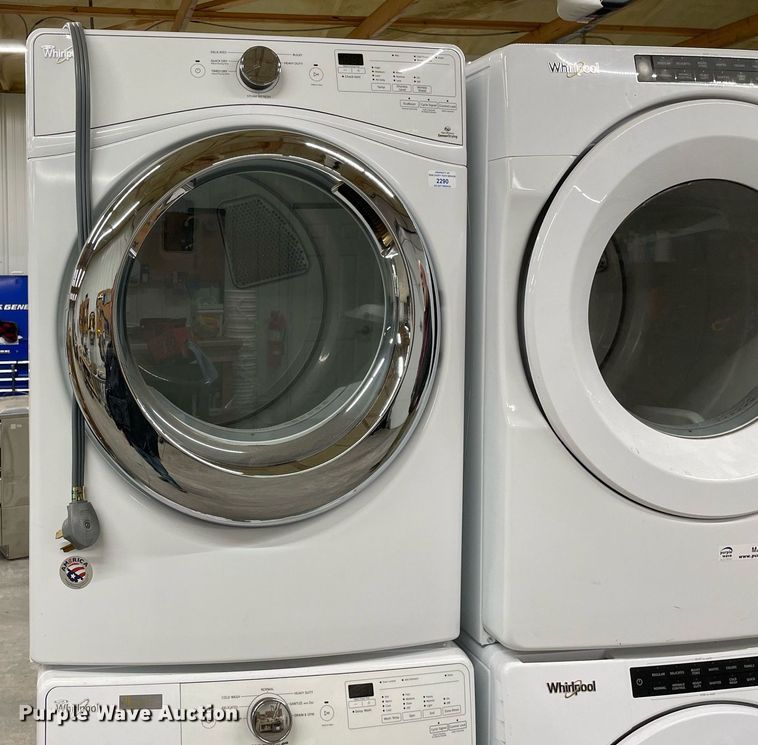 image for item MA9981 (2) Whirlpool washer and dryer sets