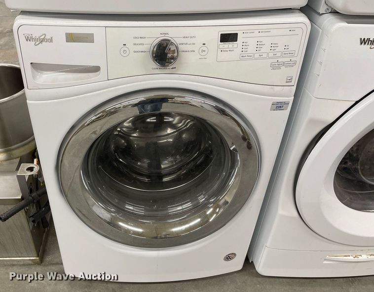 image for item MA9981 (2) Whirlpool washer and dryer sets