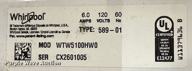 image for item MA9985 Appliances