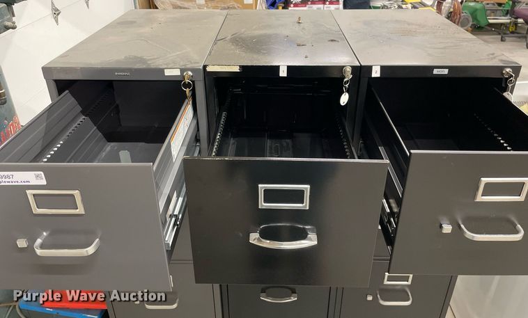 image for item MA9987 (3) file cabinets