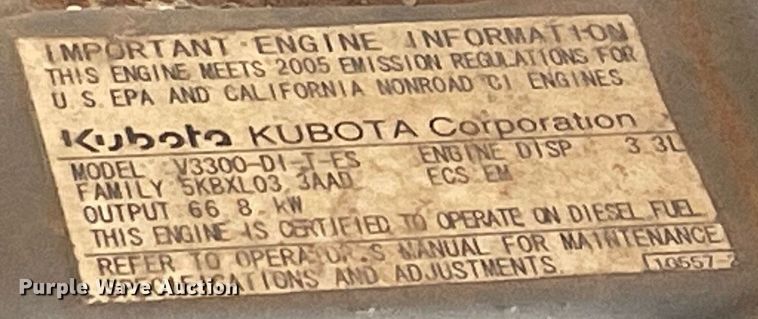 image for item MA9993 2006 Kincaid 1200 Pro Series  hydroseeder