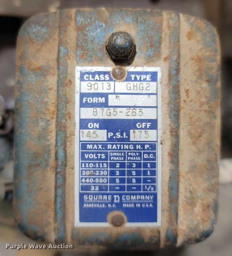 image for item MB9787 Wayne 376-SH  air compressor