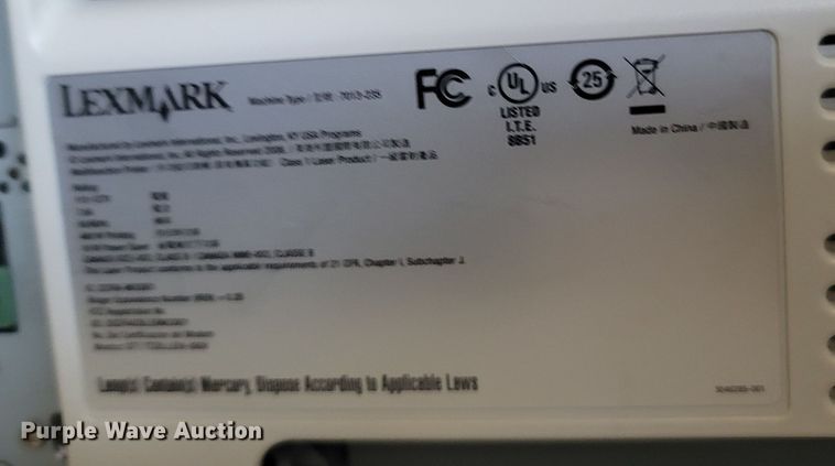 image for item MB9800 (3) printers