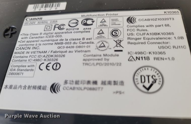 image for item MB9800 (3) printers