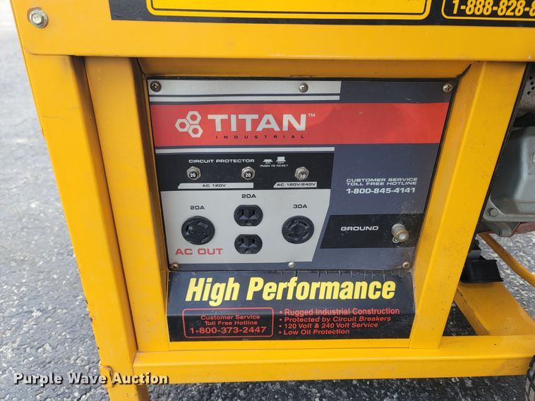 image for item MB9803 Titan 7000  generator