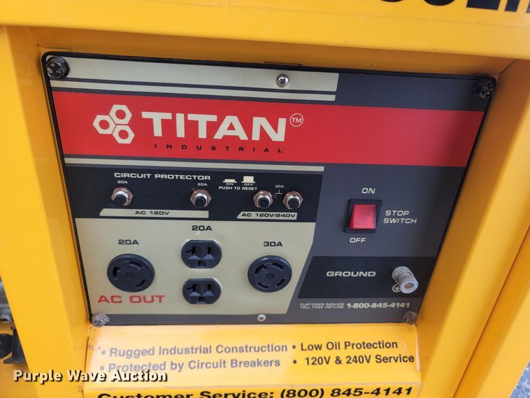 image for item MB9808 Titan 8500  generator