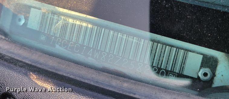 image for item MC9555 2002 Chevrolet Silverado 1500  pickup truck