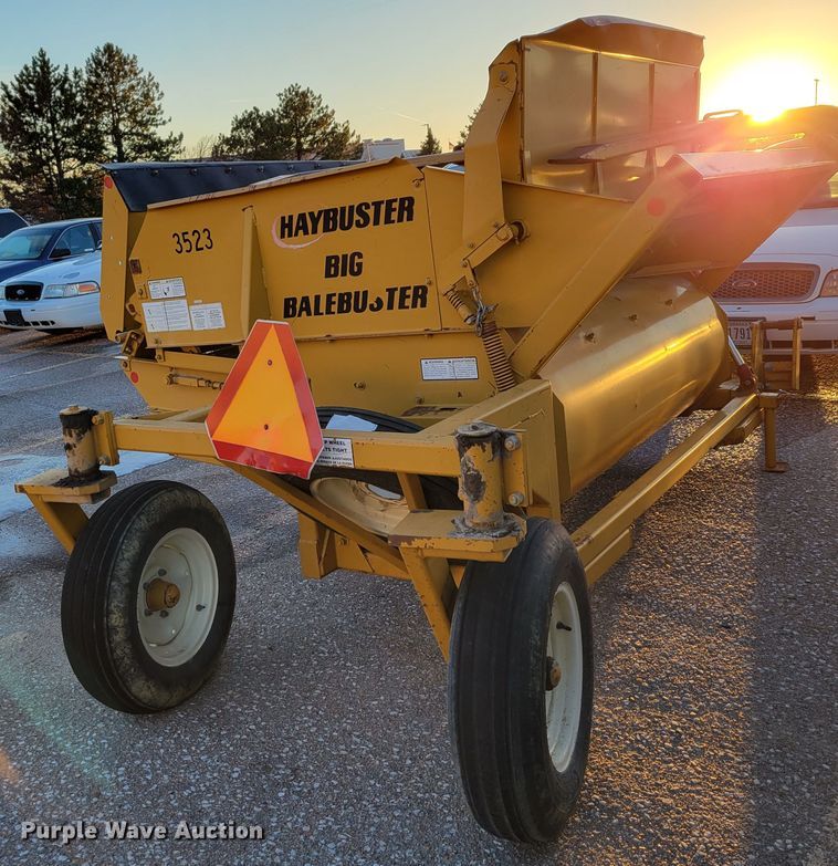 image for item MC9564 Duratech HayBuster 256  bale processor