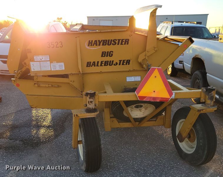 image for item MC9564 Duratech HayBuster 256  bale processor
