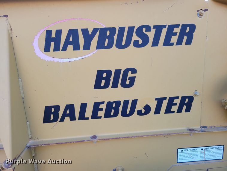 image for item MC9564 Duratech HayBuster 256  bale processor