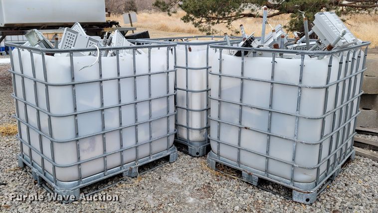 image for item MC9590 (3) totes of exterior light fixtures