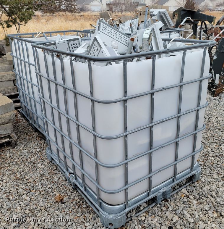 image for item MC9590 (3) totes of exterior light fixtures