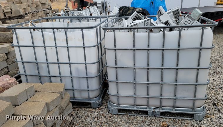 image for item MC9590 (3) totes of exterior light fixtures